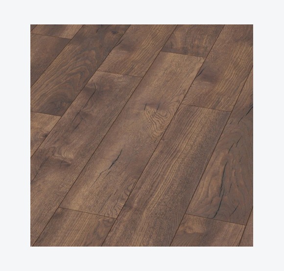 Parquet 8Mm Mega Plus Clic Ac4 Chene Petterson Fonce - détail produit