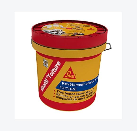 Sikafill Toiture Blanc 5Kg - détail produit