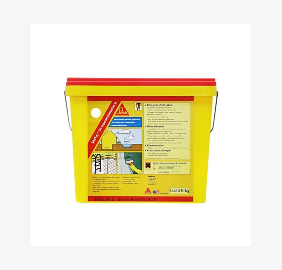 Sikatop 141 Impermeabilisation M Kit De 6.16Kg Blanc En Seau - détail produit