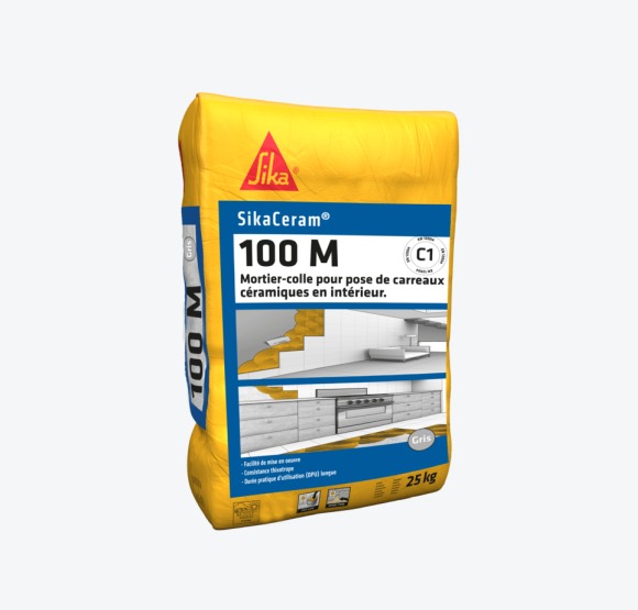 Sikaceram 100M Gris 25Kg - détail produit