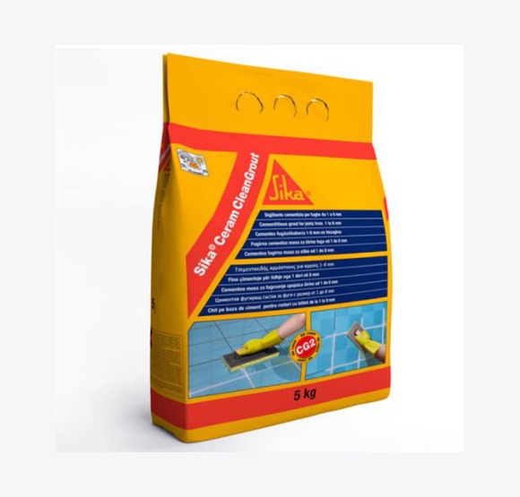 Sikaceram Clean Grout Mortier De Jointement 5Kg - détail produit