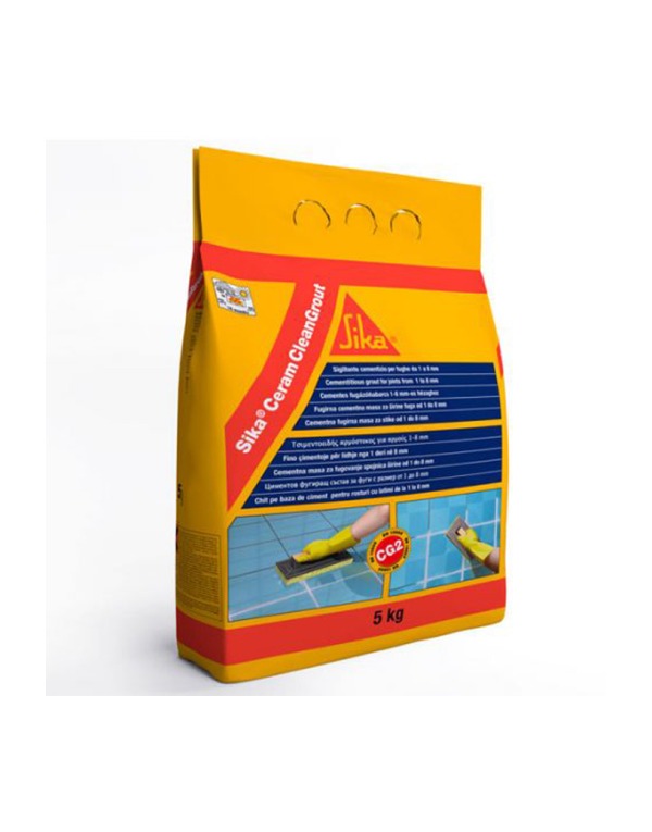 Sikaceram Clean Grout Mortier De Jointement 5Kg