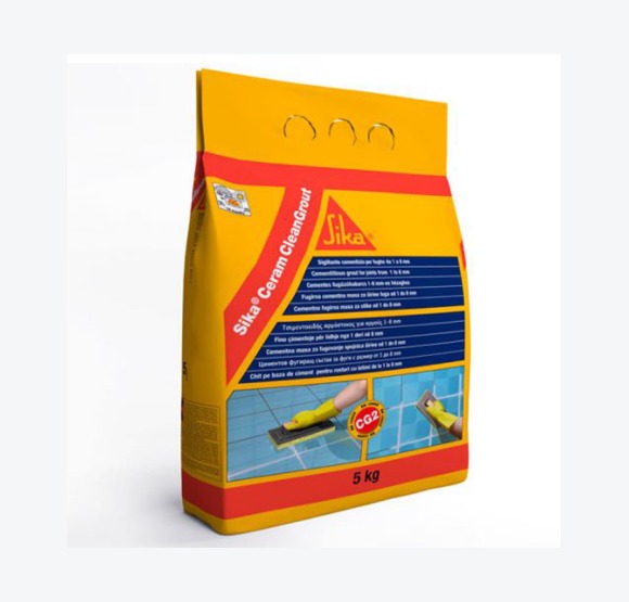 Sikaceram Clean Grout Mortier De Jointement Anis 5Kg - détail produit