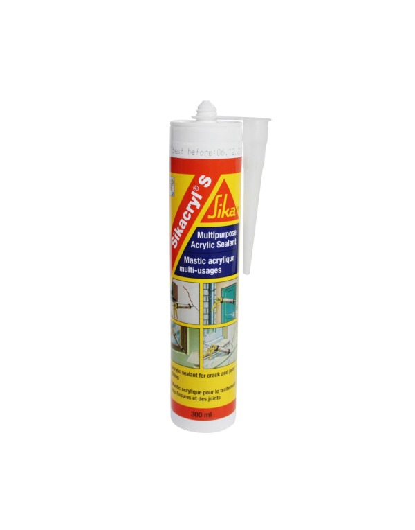 Sikacryl S 300Ml Gris Mastic Acrylique