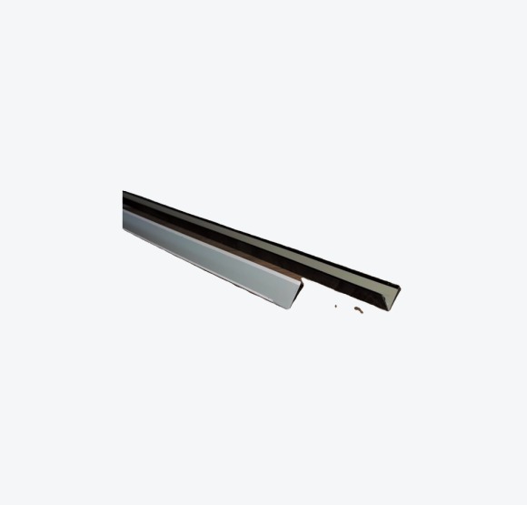 Profil périphérique plafond fixe noir – 3 m - détail produit
