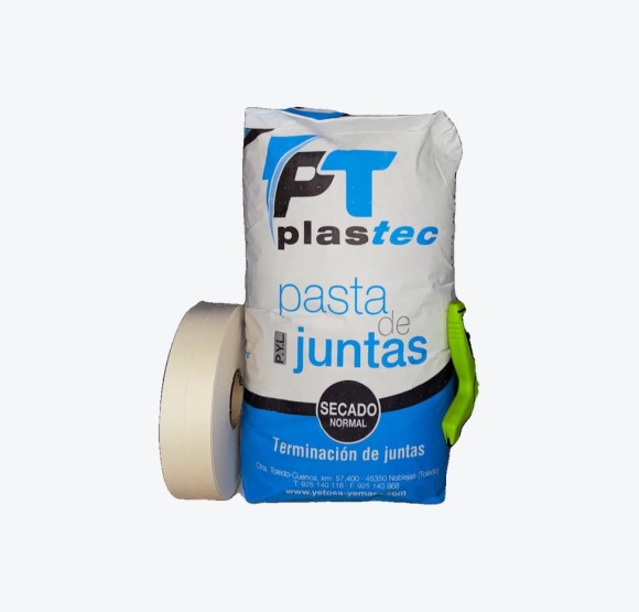 Enduit Plastec pasta de juntas - séchage normal - détail produit