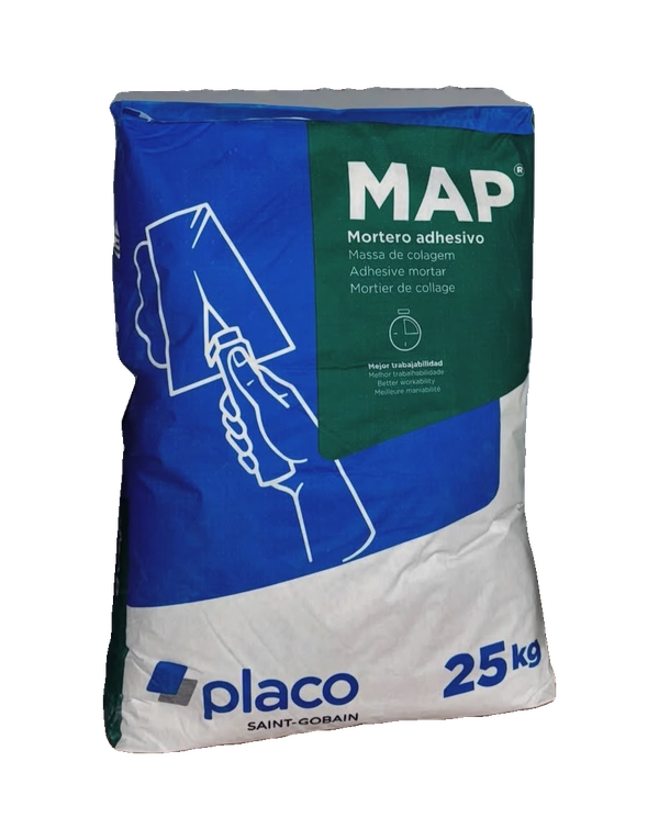 Mortier adhésif Placo MAP – 25 kg